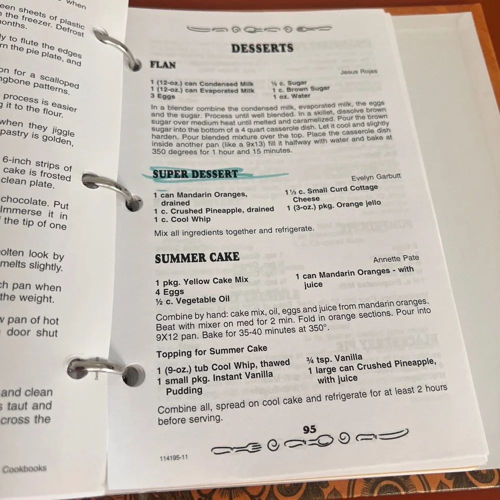Northwest Harmony Chorus Cookbook Food Fun & Friendship 2011 Morris Press Binder